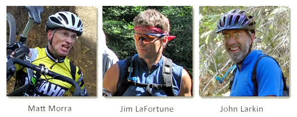 Matt Mora, Jim LaFortune and John Larkin, MAMBA's Founders